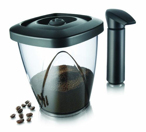 Vacu vin 2883460 Vakuum Kaffeebeh&auml;lter inklusive Pumpe