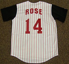 Pete Rose Autographed / Signed Cincinnati Reds Jersey