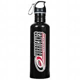 Carolina Hurricanes NHL 26Oz Black Stainless Steel Water Bottle
