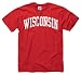 Wisconsin Badgers Red Arch T-Shirt