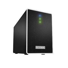 Icy Box IB-RD4320StU3 2-Fach Festplatte (2x 8,9 cm (3,5 Zoll) SATA, USB 3.0) schwarz