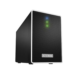 Icy Box IB-RD4320StU3 External RAID Storage Enclosure for 2x 3.5 inch SATA HDDs with USB 3.0 interface