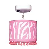 Magnetic Motion Sensor Locker Lamp Pink Zebra