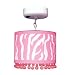 Magnetic Motion Sensor Locker Lamp Pink Zebra