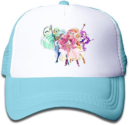 Boy Lolirock Adjustable Snapback Trucker Cap SkyBlue One Size