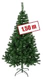 Weihnachtsbaum, H:150 cm, Kunststoff, Metall-Ständer, wiederverwendbar