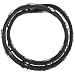 Pilgrim Damen-Armband f�r Snap's doppelt Leder schwarz versilberte Druckkn�pfe 38 cm 43114-9006