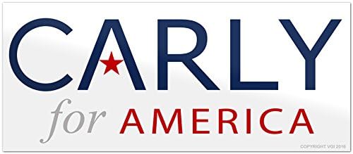 Carly Fiorina Bumper Sticker President Fiorina for America (Size 3"x7")