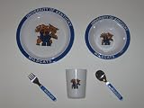 KENTUCKY WILDCATS Team Logo 5 Piece Baby Child Dinner Set ( Sipping cup, Plate, Bowl,... by Duckhouse