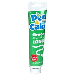 Dec-A-Cake Ice A Cake Green, 4.25-Ounce Tube (Pack of 6)