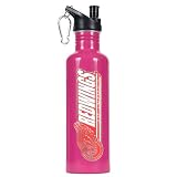 Sports NHL REDWINGS 26oz Stainless Steel Water Bottle /Pink – Stainless Steel Pink Stainless Steel Water Bottle