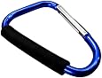 HTS 273P0 7-3/4" Blue Jumbo Aluminum Carabiner