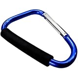 HTS 273P0 7-3/4" Blue Jumbo Aluminum Carabiner