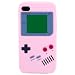 Light PINK iPhone 4/4s silicon GAMEBOY case