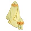 Yellow Hooded Duck Cotton 3 to 6 months Towel