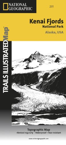Kenai Fjords National Park, AK - Trails Illustrated Map # 231 (Trails Illustrated Maps)