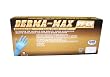SAS Safety 6607-40 Derma-Max Powder Free Exam Grade Disposable Nitrile 8 Mil Gloves, Medium, 50 Gloves by Weight