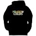 Powered by Concerts Hobbies Mens Hoodie (Black, Sizes X-Small - XXX-Large)