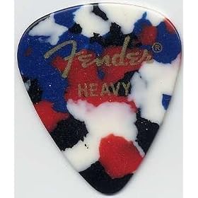 Fender Celluloid 351 Shape Confetti Heavy Guitar Picks 1 Gross (144 Picks)