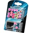 14Ga Multi Pink 10 Pair Interchangeable Spiral Belly Pack
