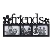 Friends 3-Window Frame - Black