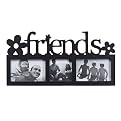 Friends 3-Window Frame - Black