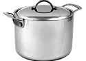 CIA Masters Collection 7-Ply Copper Clad Stainless Steel 8 Quart Stock Pot with Cover
