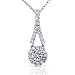 1/4 ctw Round Brilliant Diamond Pendant in 14kt White Gold