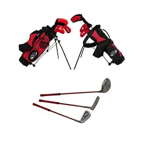 Dexton DX 50098 Big Driver Golf Clubs Age 3 5 Red Dexton DX-50098 Big Driver Golf Clubs - Age 3-5 - Red