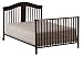 Stork Craft Rochester Stages Fixed Side Crib, Cherry