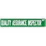 New " Quality Assurance Inspector Street Sign Signs " Street Sign Occupations