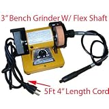 Buy 3 Electric Bench Grinder Stone Grinding W Flex Shaft by Generic