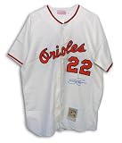 Autographed Jim Palmer Baltimore Orioles White Mitchell and Ness Jersey
