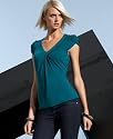 INC International Concepts Top, V-Neck Tulip Sleeve