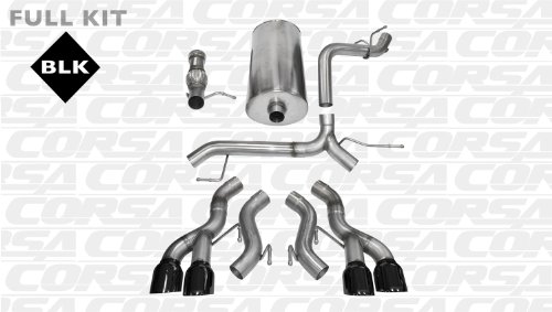 CORSA 14887BLK Cat-Back Exhaust System