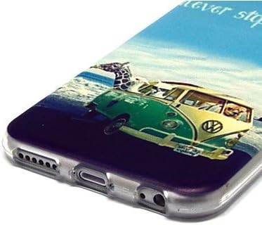 The sea Travel Pattern TPU Soft Cover for iPhone 6/6S