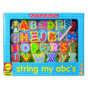 cheap Alex Little Hands String My ABC's