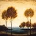 Above Us Only Sky I by Jinni Thomas. ART PRINT Canvas Rolled.. 28.00 inches width by 28.00 inches height. Highest Quality Art Poster Print