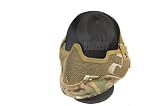 TMC V2 Strike Metal Mesh Half Face Mask (Multicam)