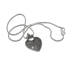 Pendant with Chain Sterling Silver Jewelry 2 inches