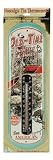 Nostalgic Tin Thermometer 17-inch (Outdoors Theme)