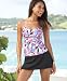 Coco Reef Swim Hippie Day Tankini Top with Underwire & Swim Solid Skirt