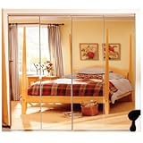 HOME DECOR INNOVATIONS 24-8266 24x80-1/2 WHT Mirr Door