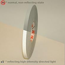 3M Scotchcal Reflective Striping Tape, White, .25-Inch by 50-Foot