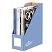 Bankers Box Decorative Magazine Files, Cornflower Blue, Letter 6 Pack (6110101)