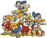 Disney Snow White Movie - 3.5" Cute Seven 7 Dwarfs Patch