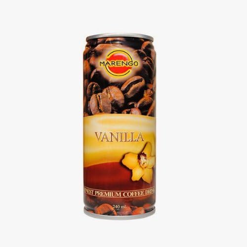 Marengo Finest Premium Coffee Drink 8 Fl Ounce Cans Marengo Vanilla (Pack of 8)