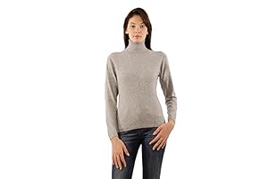 Conte of Cashmere Jersey Cuello Vuelto (Gris Moyen)