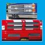 Billet Grille For Chevrolet ~ Pickup S-10 Midsize ~ 1993-1993 Brushed