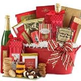Very Merry Gift Tub Gourmet Food Gift Basket